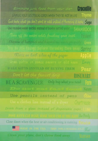 Go Green Dictionary & Gazetteer